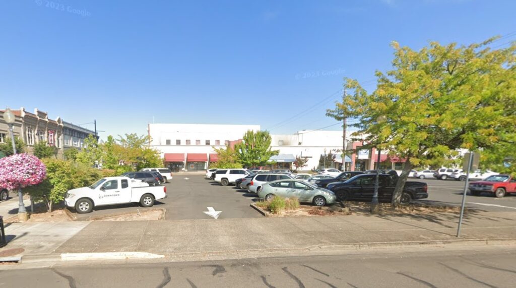 250-Broadalbin West wall and parking lot 4