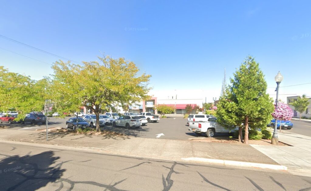 250-Broadalbin West wall and parking lot 5